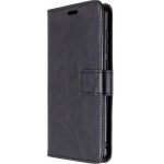 Black Book Case Flip with Strap For Nokia 2.1 TA-1080 Slim Fit Look